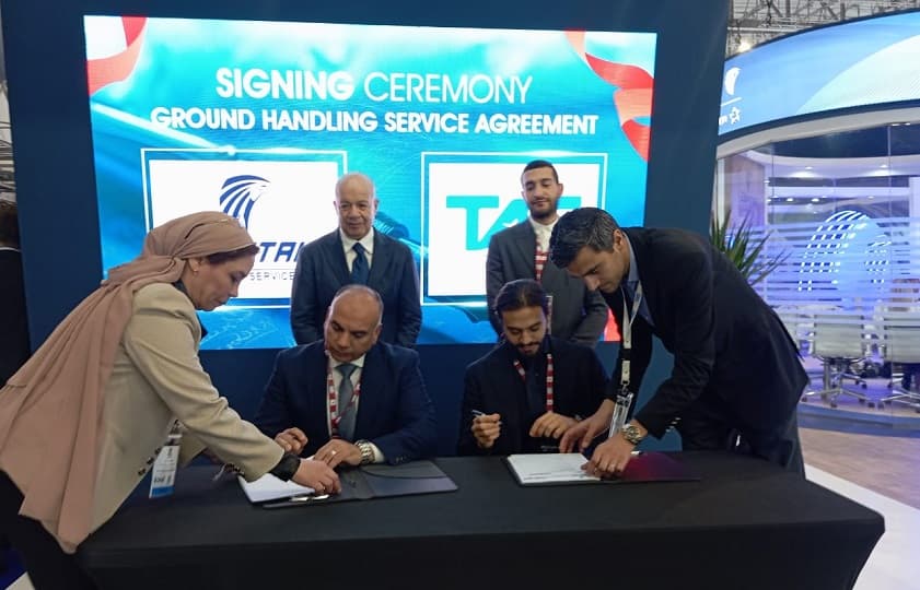 مصر للطيران للخدمـات الأرضية توقع عقدا مع "TAS" لتقديم خدماتها لـ"Tailwind" التركية
