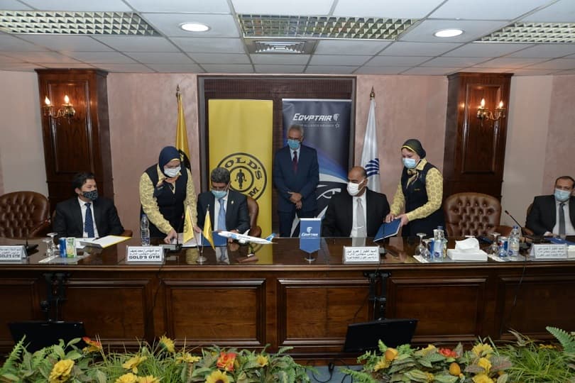 مصر للطيران وGold's Gym يوقعان بروتوكول تعاون يمنح عملائهما امتيازات خاصة