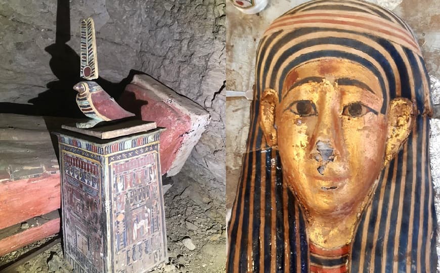 الإعلان عن أكبر كشف أثري في سقارة خلال أيام يضم توابيت ملونة عمرها 2500 عام