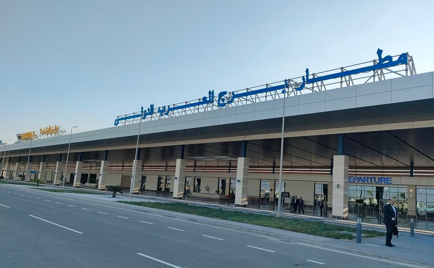 مطار برج العرب الدولي بالإسكندرية.. تجهيزات وتفاصيل مبنى الركاب (2) الجديد الصديق للبيئة (بالصور)
