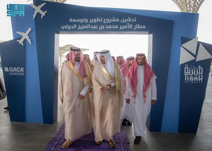 السعودية تطلق المرحلة الثانية لتطوير مطار المدينة المنورة لاستقبال 17 مليون مسافر سنويا