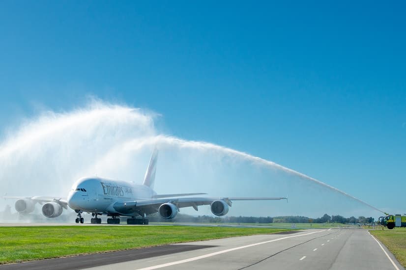 طيران الإمارات تستأنف رحلاتها إلى كرايستشيرش في نيوزيلندا بالطائرة إيرباص A380