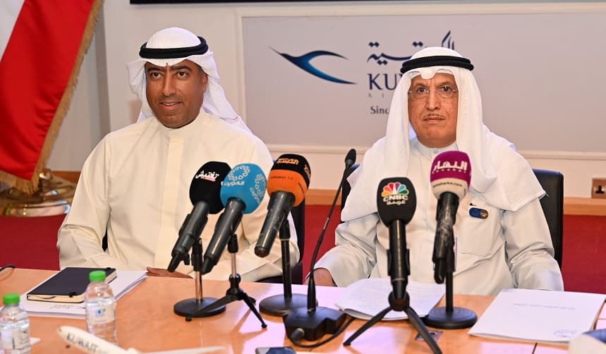الخطوط الكويتية نقلت 2.54 مليون راكب خلال الـ7 شهور الأولى من 2023 بزيادة 44%