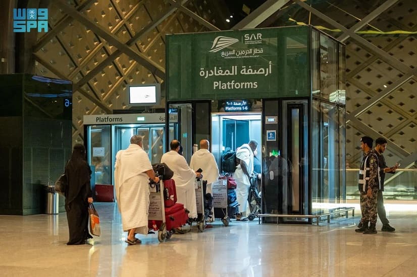قطار الحرمين السريع بالسعودية ينقل 48 ألف راكب في يوم واحد خلال شهر رمضان