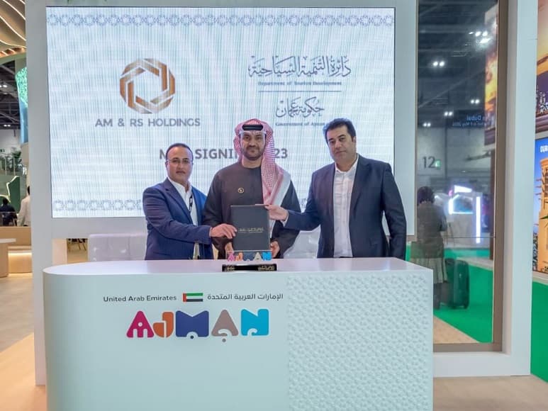 "سياحة عجمان" تتفق مع "AM & RS Holdings" البريطانية لتسويق الإمارة في المملكة المتحدة
