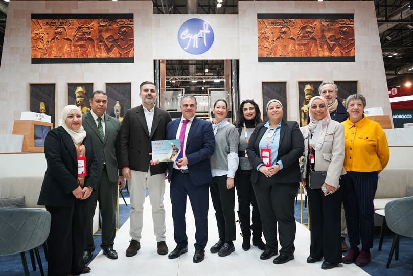 الجناح المصري يفوز بجائزة أفضل جناح للدول المشاركة في معرض الفيتور السياحي FITUR 2026 بأسبانيا
