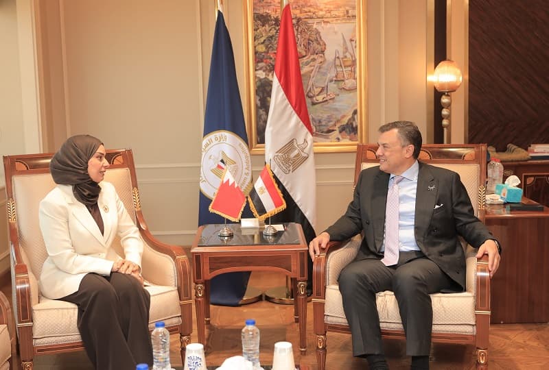 عيسى يبحث مع سفيرة البحرين بالقاهرة تنظيم ورش عمل مشتركة على المستوى السياحي والأثري