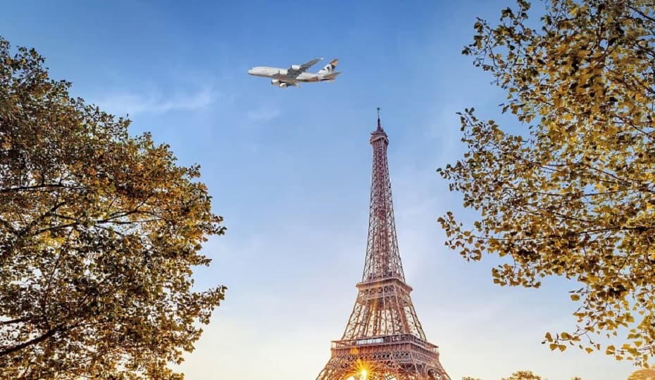 "الاتحاد للطيران" تشغل رحلتين يوميا إلى باريس في فرنسا بطائرة إيرباص A380 يوليو القادم