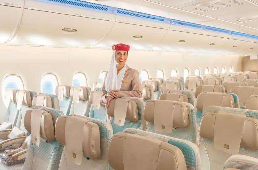 طيران الإمارات: 84% من الحجوزات على الدرجة السياحية و64% للسفر العائلي