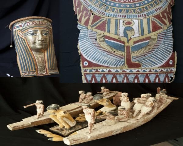 شرطة نابولي بإيطاليا تضبط حاويات بها آثار تنتمي بعضها للحضارة المصرية القديمة