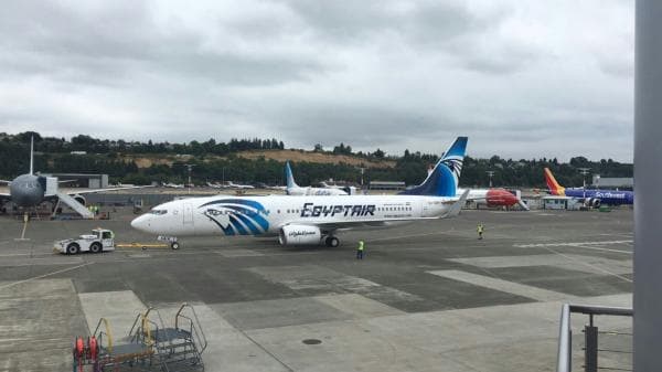مصر للطيران: انضمام الطائرة السادسة الجديدة B737-800NG لتصبح رقم 66 بالأسطول