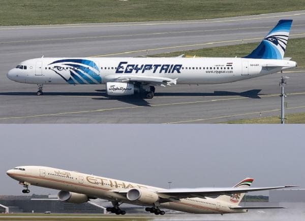 مصر للطيران والاتحاد الإماراتية توقعان اتفاقية مشاركة بالرمز لرحلات كل منهما
