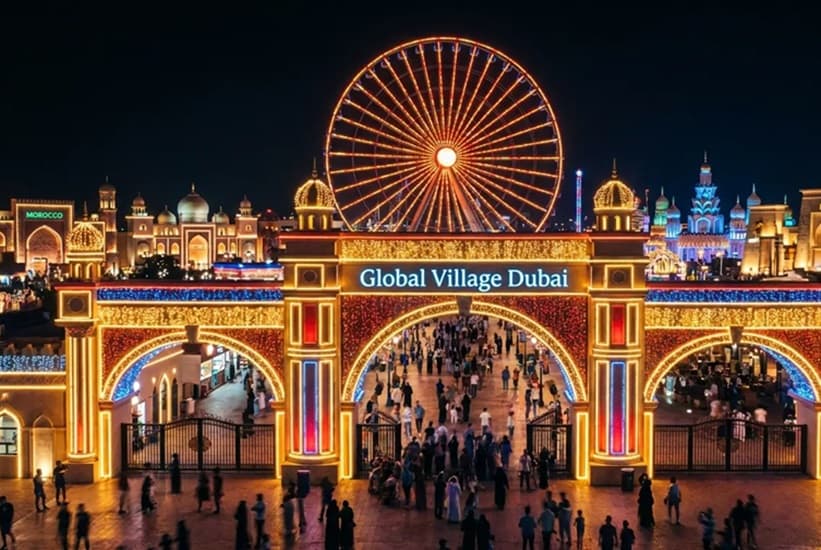 القرية العالمية بدبي تستأنف استقبال الزوار بعد إغلاق مؤقت.. الأسعار والمواعيد