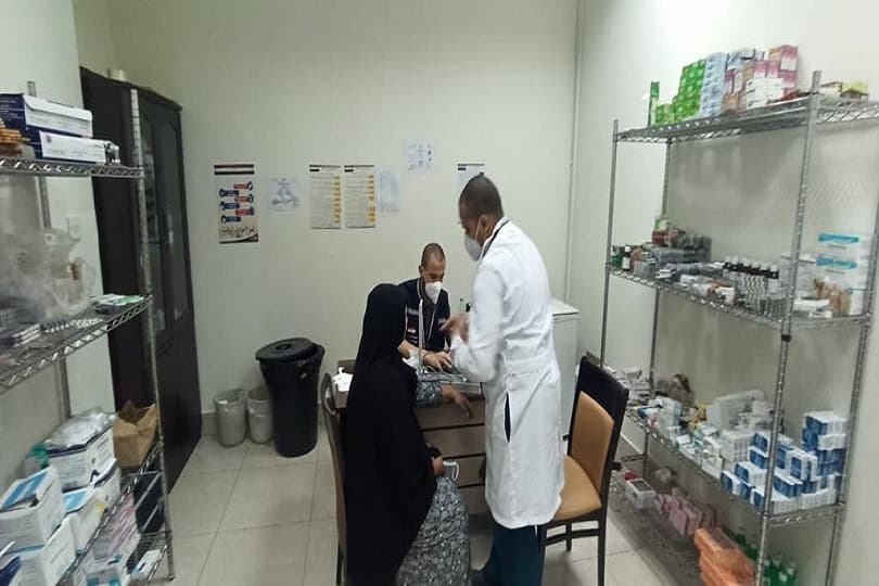 الصحة: عيادات بعثة الحج الطبية تفحص 14.4 ألف حاج مصري في مكة والمدينة
