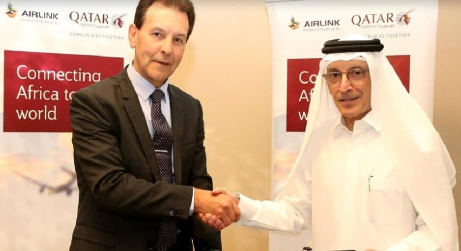 الخطوط القطرية و"إيرلينك" بجنوب أفريقيا تبرمان اتفاقية الرمز المشترك للسفر إلى 45 وجهة