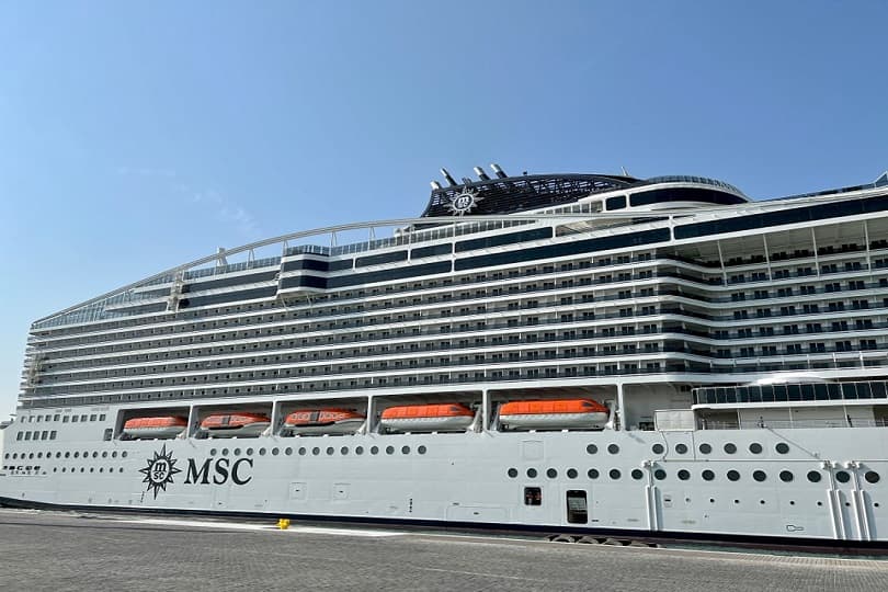 وصول الفندق العائم MSC WORLD EUROPA للدوحة لاستضافة مشجعي كأس العالم "فيفا قطر 2022"