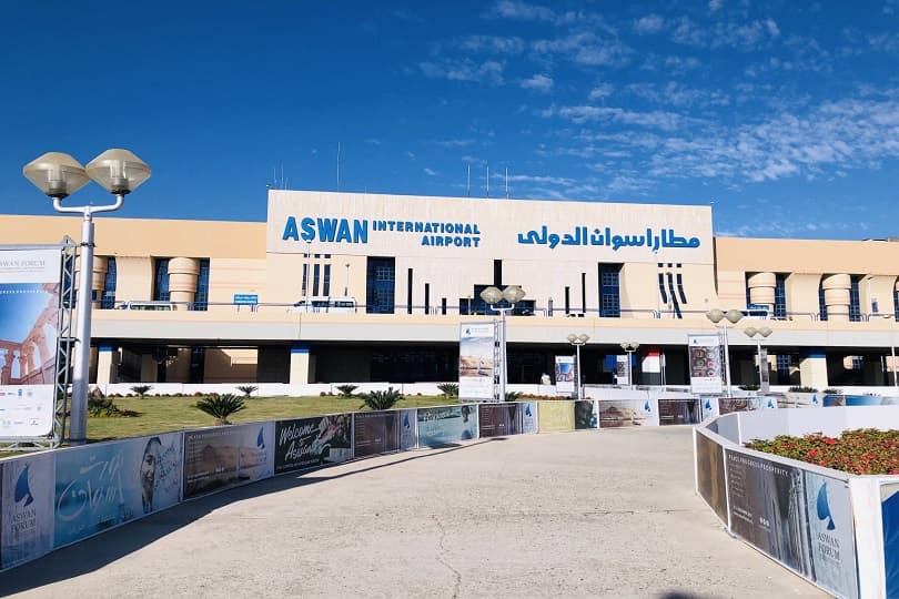 مطار أسوان الدولي يسجل 487 ألف راكب خلال موسم الشتاء الجاري