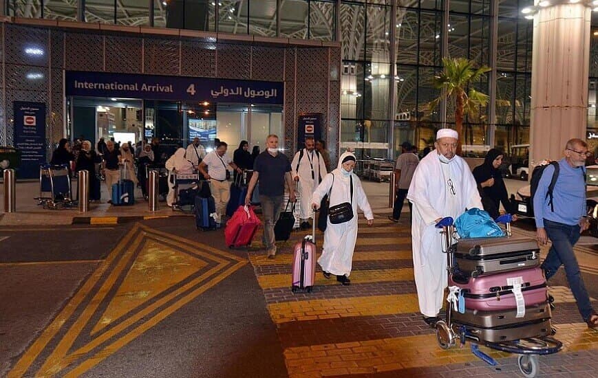 "الحج والعمرة" السعودية: وصول نحو 359 ألف حاج إلى المدينة المنورة حتى أمس الجمعة