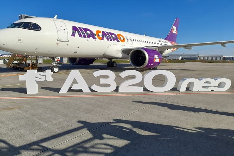 إير كايرو تستقبل أولى طائراتها الجديدة من طراز A320neo