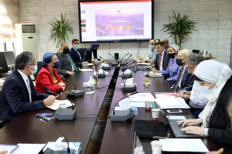 وزيرا السياحة والآثار والبيئة يتابعان مشروع تطوير موقع التجلي الأعظم بسانت كاترين
