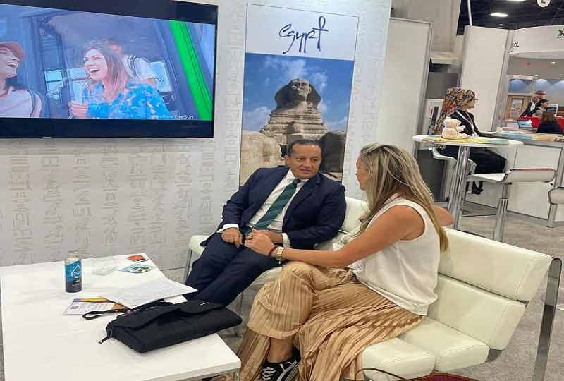 مصر تشارك بمعرض "IMEX America" لسياحة الحوافز والمؤتمرات في مدينة لاس فيجاس الأمريكية