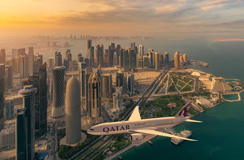الخطوط القطرية تطرح باقات سفر وترانزيت في الدوحة لموسم الفعاليات الرياضية 2026-2025