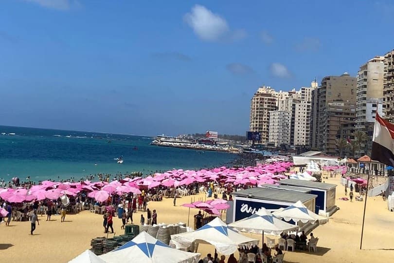 الإسكندرية: نسبة الإشغال وصلت لـ100% في بعض الشواطئ خلال أيام عيد الأضحى