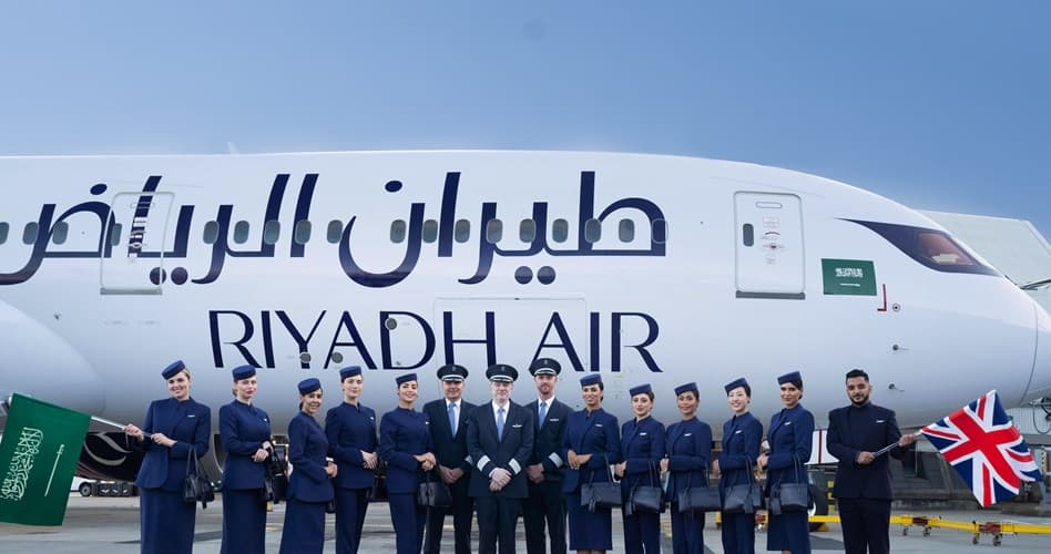 "طيران الرياض" السعودية تطلق أولى رحلاتها إلى لندن في المملكة المتحدة اليوم