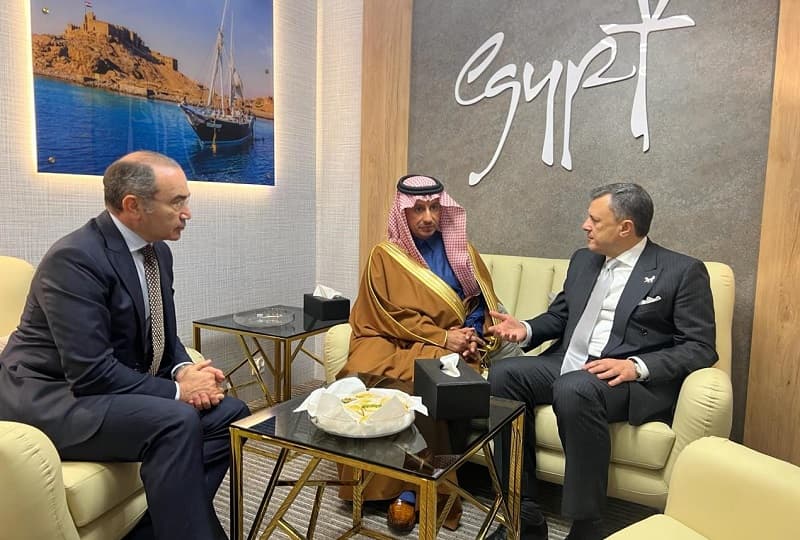 عيسى يلتقي مع وزراء السياحة السعودي والتونسي والمكسيكي خلال فعاليات بورصة برلين ITB