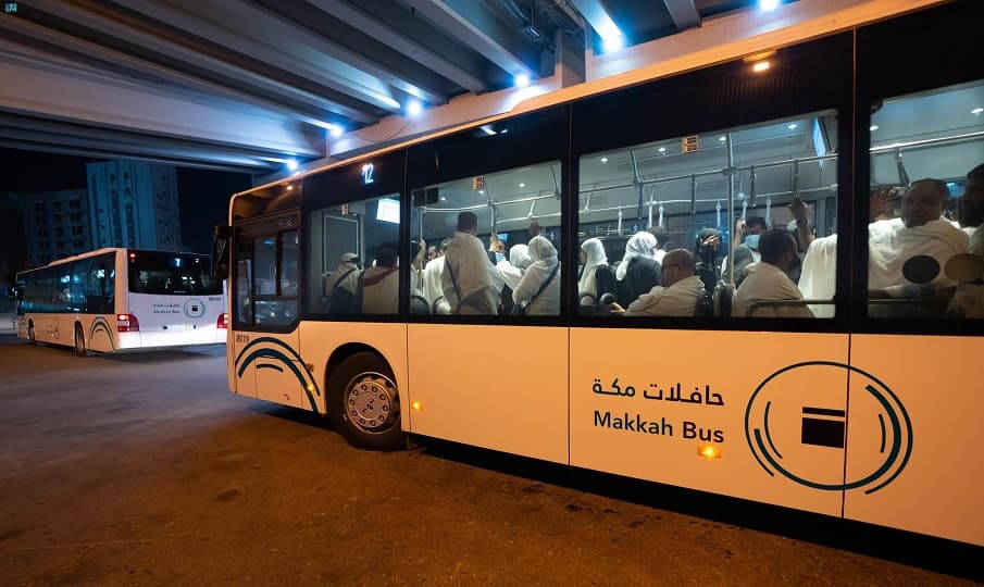 "حافلات مكة" نقلت 7 ملايين مستخدم خلال شهر رمضان 1444هـ.. و5 مسارات لـ"حافلات المدينة"