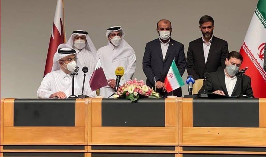 قطر وإيران توقعان اتفاقية ثنائية لربط إقليم الدوحة.. وزيادة عدد الرحلات الجوية بين البلدين