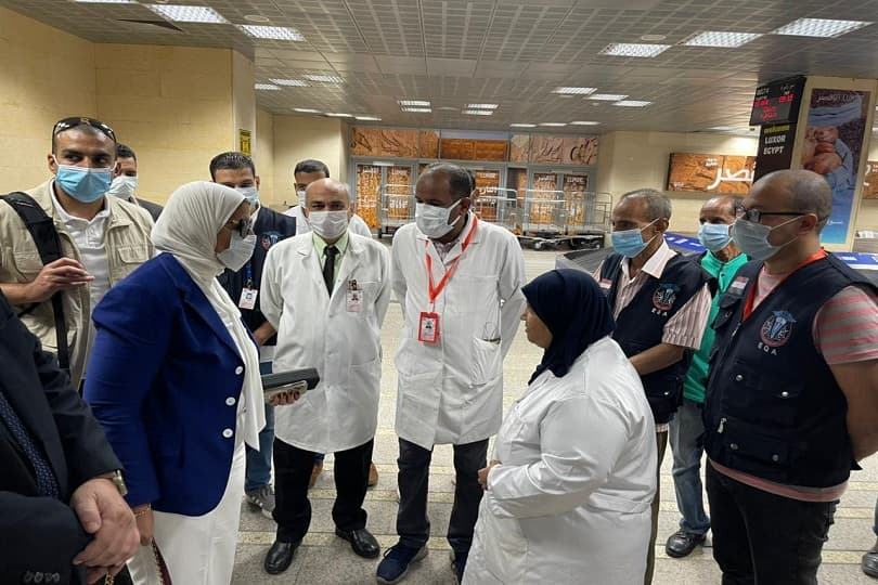 "الصحة" توجه بتطعيم جميع العاملين بالسياحة في الأقصر وأسوان ضد كورونا خلال أغسطس