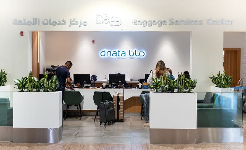 مطار دبي يفتتح مركزا جديد لخدمات الحقائب في مبنى الركاب رقم (2)