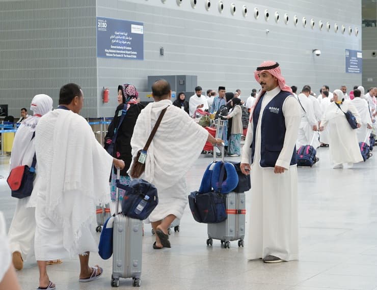 "مطارات جدة": 3 صالات لاستقبال الحجاج بمطار الملك عبدالعزيز الدولي في موسم حج 1444هـ