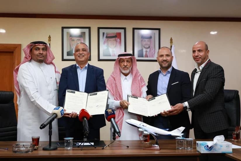 توقيع عقد إنشاء شركة طيران "فلاي العقبة" بشراكة أردنية سعودية ورأس مال 20 مليون دولار