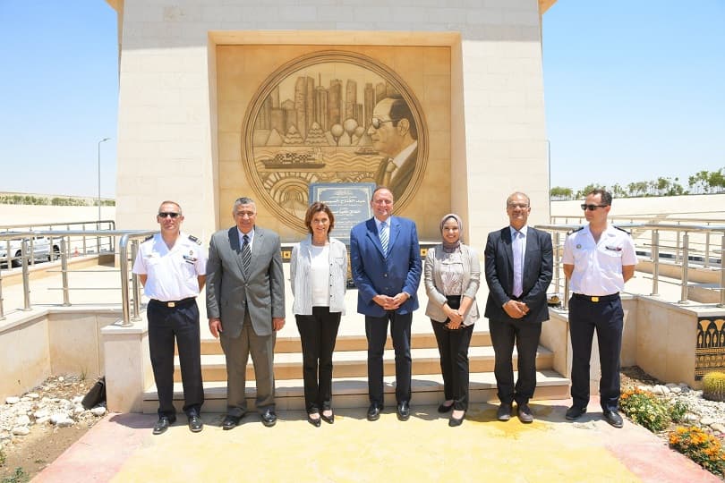 أسامة ربيع ومدير المتحف البحري الفرنسي يبحثان مستجدات مشروع المتحف العالمي لقناة السويس