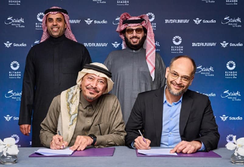 الخطوط السعودية تبدأ إنشاء منطقة "بوليفارد RUNWAY" ضمن أنشطة موسم الرياض