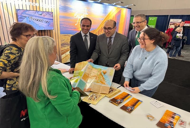 مصر تشارك في المعرض السياحي الدولي Travel and Vacation Show بأوتاوا بكندا