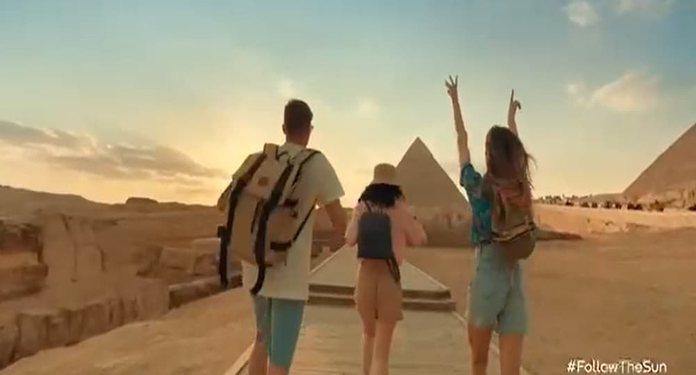 حملة Follow the Sun تفوز بأفضل إعلان سياحي لشهر مايو على منصة Ad colony العالمية