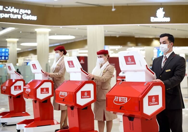 طيران الإمارات: 25 كاونترا متنقلا لإجراءات السفر في مبنى 3 بمطار دبي الدولي