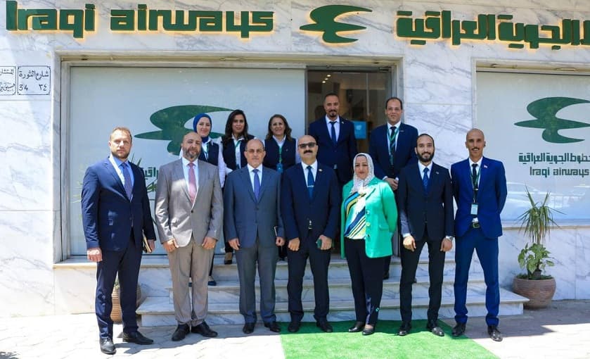 الخطوط الجوية العراقية تفتتح مكتبها الجديد لحجز وإصدار التذاكر بالقاهرة في مصر