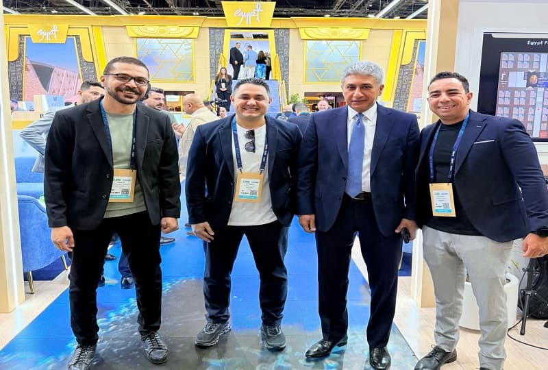 "ترافل يلا" للسياحة تشارك في معرض ATM 2025 بدبي.. لقاءات مهنية لتنشيط السياحة لمصر