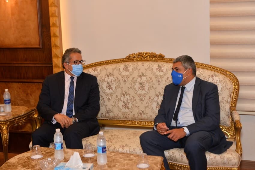 صور.. وصول أمين عام منظمة السياحة العالمية مصر في أول زيارة خارجية له منذ أزمة كورونا