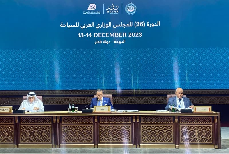 عيسى يترأس اجتماع المكتب التنفيذي للمجلس الوزاري العربي للسياحة بالعاصمة القطرية الدوحة