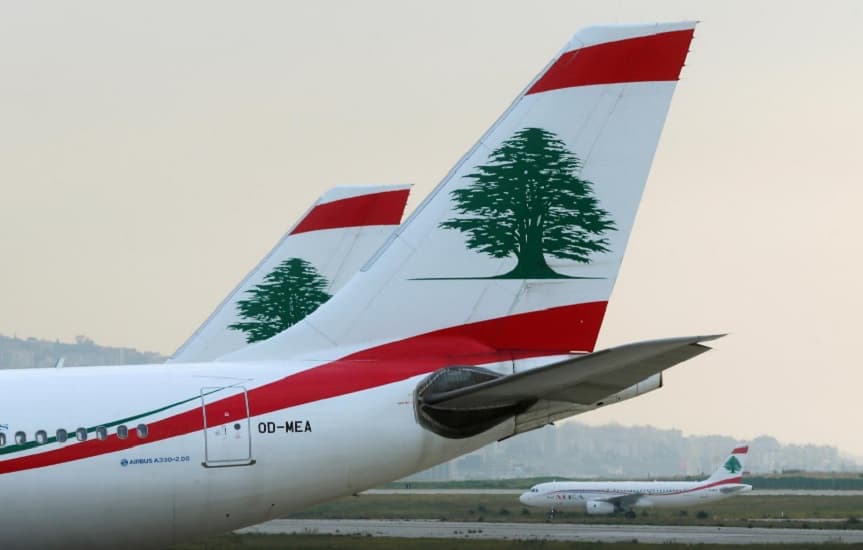 الخطوط اللبنانية: بيع تذاكر الرحلات في لبنان بالسعر الرسمي للدولار بدءا من اليوم
