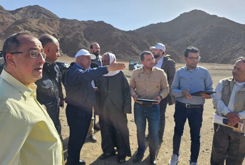 وزير النقل يتفقد الخط الثالث للقطار الكهربائي السريع (قنا- الغردقة- سفاجا) لخدمة السائحين