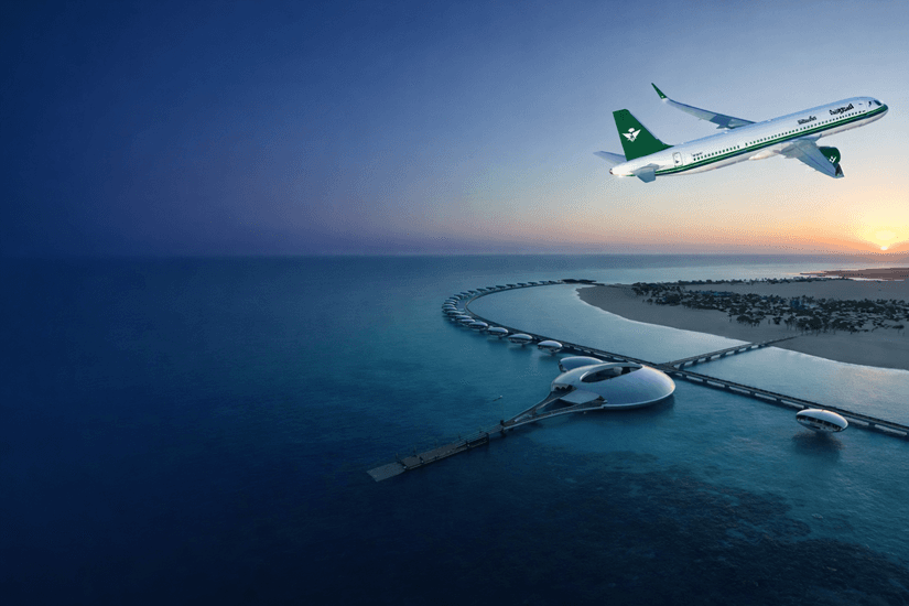 الخطوط السعودية تضيف 20 رحلة من جدة والرياض إلى وجهة البحر الأحمر خلال إجازة عيد الفطر