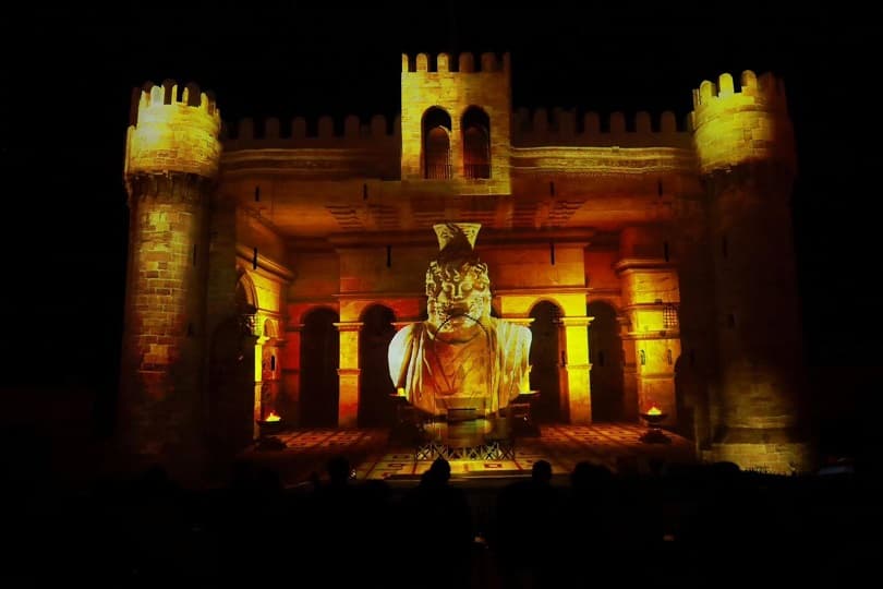 افتتاح عروض الصوت والضوء بقلعة قايتباي في الإسكندرية لأول مرة تزامنا مع احتفال نصر أكتوبر