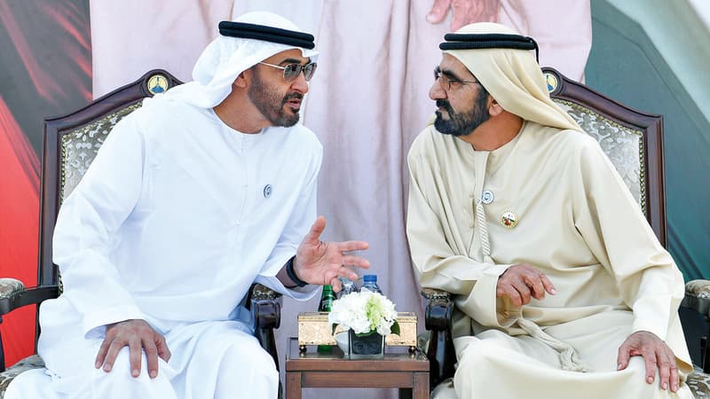 "بن راشد" و"بن زايد": قدمنا 1.2 مليون جرعة كورونا.. والإمارات الثانية عالميا في التطعيم