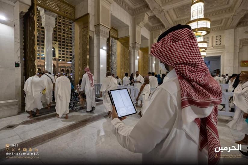 "شئون الحرمين" تطلق تقنية رصد التدفقات في المسجد الحرام لتحسين إدارة الحشود
